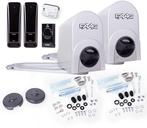 Kit de iniciación ENERGY 24 V - 1045753 FAAC 391 24V para cancelas de doble hoja de 5m