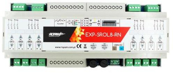 Ovladač rolet Ropam EXP-SROL8-RN pro řízení 8 rolet