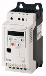Variador de frecuencia 0,75kW trifásico 400V con filtro RFI y pantalla LED IP20