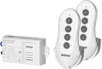 ORNO OR-GB-448 CONTROL INALÁMBRICO DE LA LUZ 2 mandos a distancia
