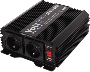 INVERTER VOLT POLSKA IPS-1200 12V 230V 800/1200W 12V 230V 800/1200W