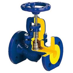 Válvula de paso recto zGLO Fig. 215 DN125 PN16, fundición gris EN-GJL-250, ejecución: 01, conexión de vástago - separable - tornillo de cierre, vástago, obturador
