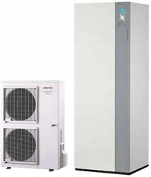 Pompe à chaleur Atlantic Excelia AI Tri Duo split air - 11 kW, 3 phases, 400 V avec chauffe-eau. 190l