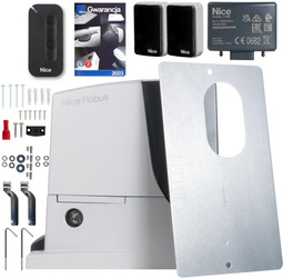 Set Nice ROBUS 600 MyGO pour l'automatisation de portails coulissants jusqu'à 600 kg