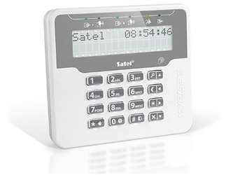 SATEL TASTATUR VERSA-LCDR-WH MIT READ. RFID