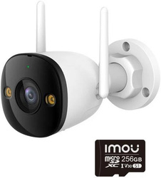 Telecamera IP Imou Bullet 3 5MP Wi-Fi IR30 con scheda da 256 GB