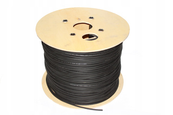Fotovoltaisk kabel MG Wires 1x4mm2, 0,6/1kV, svart H1Z2Z2-K-4mm2 BK, rulle om 500m