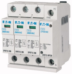 Svodič přepětí typ 1+2 SPBT12-280-3+NPE50