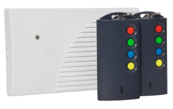 Controlador por radio de cuatro canales RK-4K SMA para sistemas de automatización