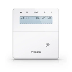 SATEL INT-KWRL2-W Teclado inalámbrico, Blanco