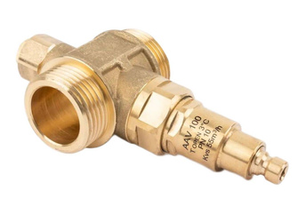 AFRISO Anti-freeze valve AAV 100, G1", PN10, Kvs 55 m3/h, opening temperature 3°C [17 100 00]