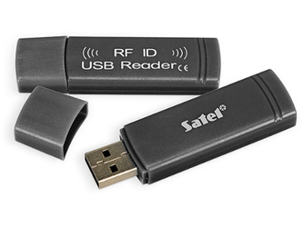 SATEL LECTEUR DE CARTES DE PROXIMITÉ PORTABLE CZ-USB-1