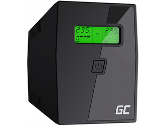 UPS Zasilacz Awaryjny Green Cell Power Proof 600VA 360W z Wyświetlaczem LCD UPS01LCD