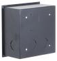 Dahua VTM79 hliníková zapuštěná krabice černá pro 1 modul 133 x 133 x 68 mm