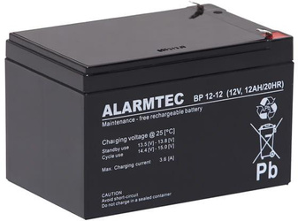 AGM ALARMTEC BP series 12V 12Ah battery