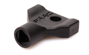 Llave de desbloqueo para FAAC S418/402/615/620/640/680/642/720 (triangular)