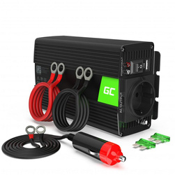 Convertitore verde 12V -> 230V 300W/600W SINUSOIDA INV05DE