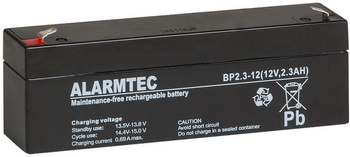 BP series AGM ALARMTEC battery 12V 2.3Ah