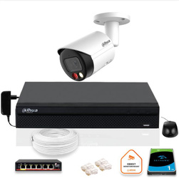 DAHUA IP Surveillance Kit IPC-HFW2849S-S-IL-0280B 8MPX