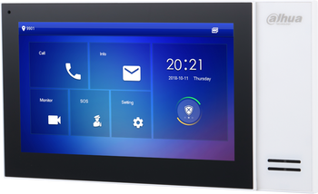 DAHUA VTH2421FW-P moniteur vidéo de porte d'entrée avec écran tactile