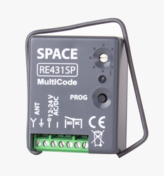 Receptor universal MultiCode CAME RE431SP para mandos a distancia SPACE
