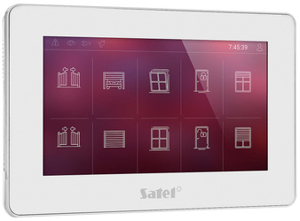 Teclado INT-TSH2-B con pantalla táctil para sistemas de alarma